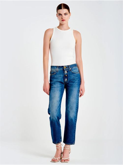 jeans donna blu VICOLO | DS0059/BLU